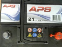 BATERIA APS 45AH - 400A